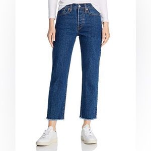 Levi’s Wedgie fit straight leg below the belt wash 29x28